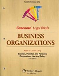 Business Organizations (Paperback, 6th)