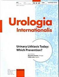 Urinary Lithiasis Today (Paperback, 1st)