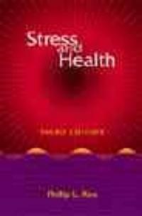 Stress and health 3rd ed