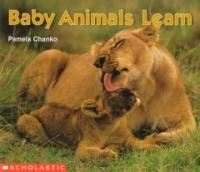 Baby animals learn