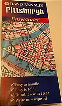 Rand McNally Pittsburgh  Easyfinder Map (Paperback)