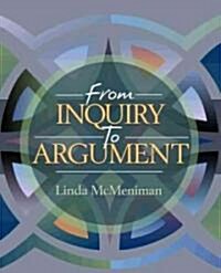 From Inquiry to Argument (Paperback)