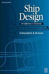 [중고] Ship Design for Efficiency and Economy (Hardcover, 2)