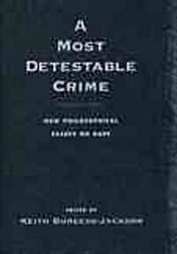 A Most Detestable Crime (Hardcover)