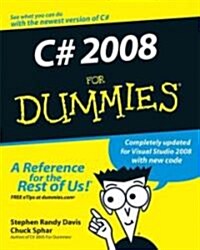 C# 2008 for Dummies (Paperback)