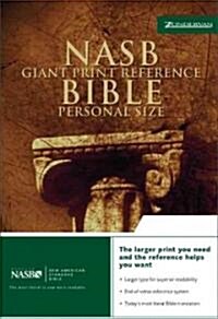 Giant Print Reference Bible-NASB (Bonded Leather)