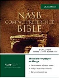 Compact Reference Bible-NASB-Snap Flap (Bonded Leather)