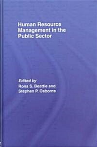 Human Resource Management in the Public Sector (Hardcover)