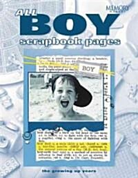 All-Boy Scrapbook Pages (Paperback)