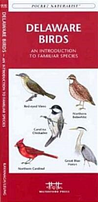 Delaware Birds: A Folding Pocket Guide to Familiar Species (Paperback)