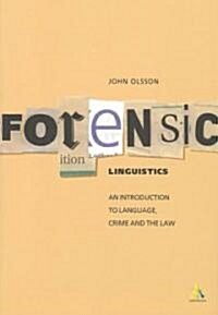 Forensic Linguistics (Paperback)