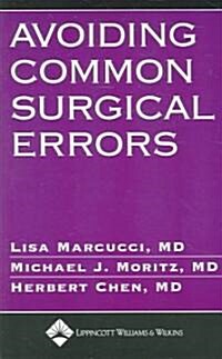 Avoiding Common Surgical Errors (Paperback)