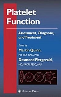 Platelet Function: Assessment, Diagnosis, and Treatment (Hardcover)