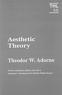 Aesthetic Theory: Volume 88 (Paperback)