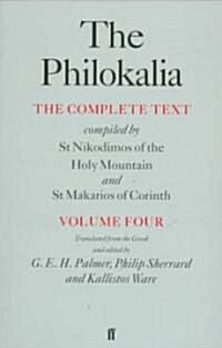 The Philokalia Vol 4 (Paperback)