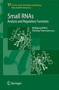 Small RNAs: Analysis and Regulatory Functions (Paperback)
