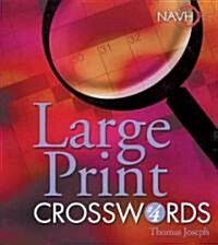 Large Print Crosswords #4 (Paperback)