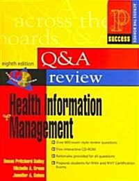 Prentice Halls Question and Answer Review of Health Information Management (Paperback, CD-ROM, 8th)