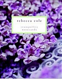 Rebecca Cole Tranquility Signature Vertical Note Cards [With 12 Tri-Fold Cards and 13 Envelopes] (Novelty)