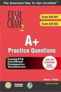 A+ Practice Questions (Paperback, CD-ROM)