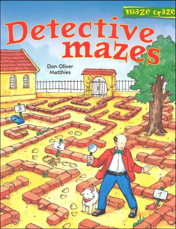 Maze Craze: Detective Mazes (Paperback)