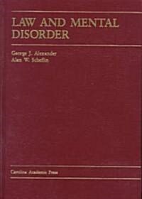Law and Mental Disorder (Hardcover)