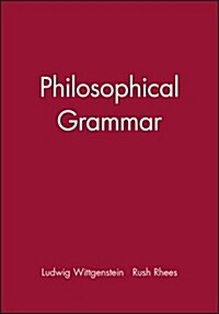 Philosophical Grammar (Paperback, Revised)