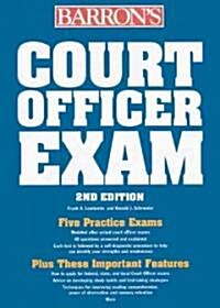 Barrons Court Officer Exam (Paperback, 2nd)