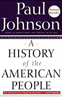 [중고] A History of the American People (Paperback)