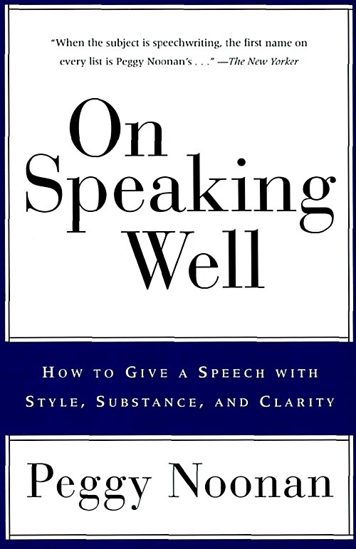 [중고] On Speaking Well (Paperback)