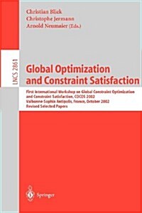 Global Optimization and Constraint Satisfaction (Paperback, 2003)