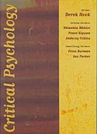 Critical Psychology (Paperback)