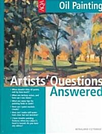 Artists Questions Answered Oil Painting (Hardcover, Spiral)