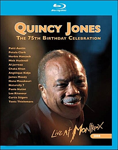 [수입] [블루레이] Quincy Jones - Live At Montreux 2008: The 75th Birthday Celebration