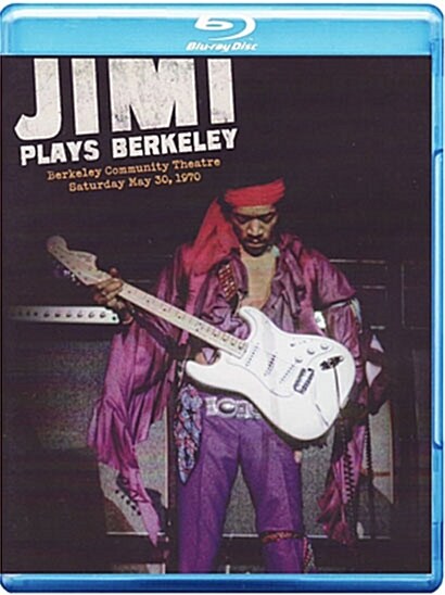 [수입] [블루레이] Jimi Hendrix - Jimi Plays Berkeley: Berkeley Community Theatre, 1970. 5/30 Sat.