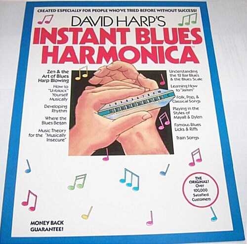 David Harps Instant Blues Harmonica (Paperback, 7th, PCK)