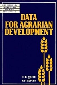 Data for Agrarian Development (Hardcover)