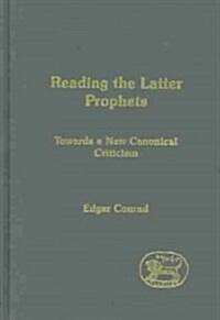 Reading the Latter Prophets (Hardcover)