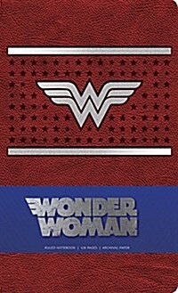 DC Comics: Wonder Woman Ruled Notebook (Paperback)