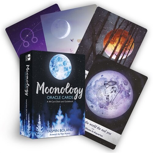 [중고] Moonology Oracle Cards : A 44-Card Deck and Guidebook (Cards)
