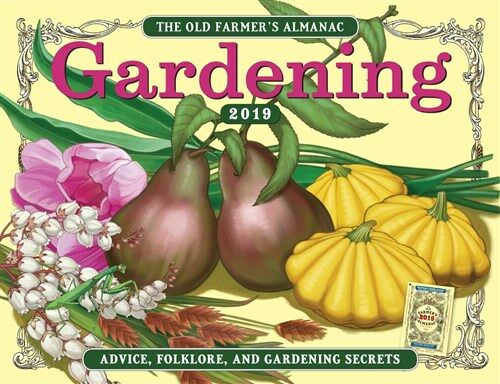 The Old Farmers Almanac 2019 Gardening Calendar (Wall)