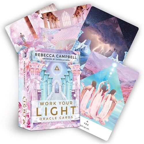 [중고] Work Your Light Oracle Cards : A 44-Card Deck and Guidebook (Cards)