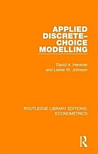 Applied Discrete-choice Modelling (Hardcover)
