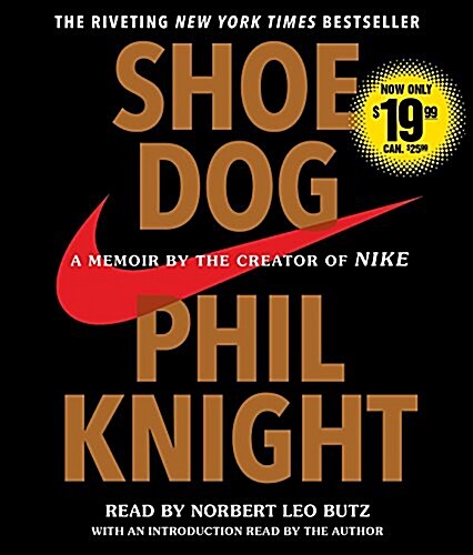 Shoe Dog: A Memoir by the Creator of Nike (Audio CD)