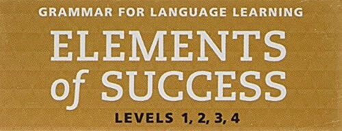 Element of Success Level 1-4 Itools on Usb (Hardcover, Pass Code)