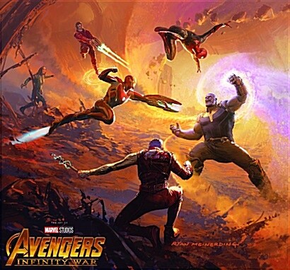 Marvels Avengers: Infinity War - The Art of the Movie (Hardcover, Slipcase)
