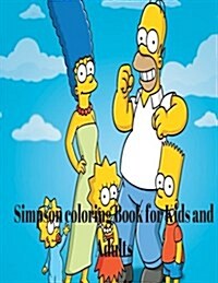 Simpson Coloring Book for Kids and Adults (Paperback, CLR, CSM)