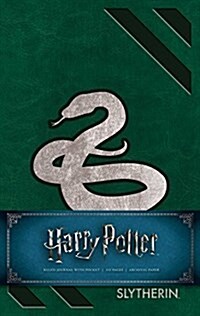 Harry Potter: Slytherin Hardcover Ruled Journal (Hardcover)