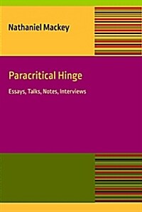 Paracritical Hinge: Essay, Talks, Notes, Interviews (Paperback)