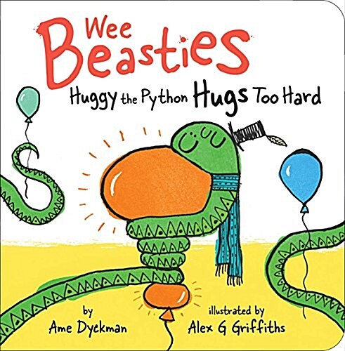 [중고] Huggy the Python Hugs Too Hard (Board Books)